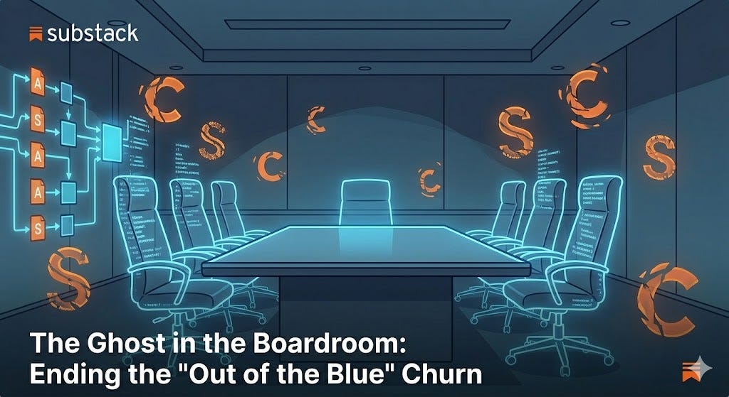 The Ghost in the Boardroom: Ending the "Out of the Blue" Churn